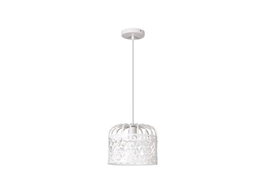 Lampa wisząca Alessandra E-27 60W biel mat