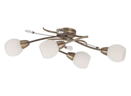 Spot Emily E14 4x40W brąz