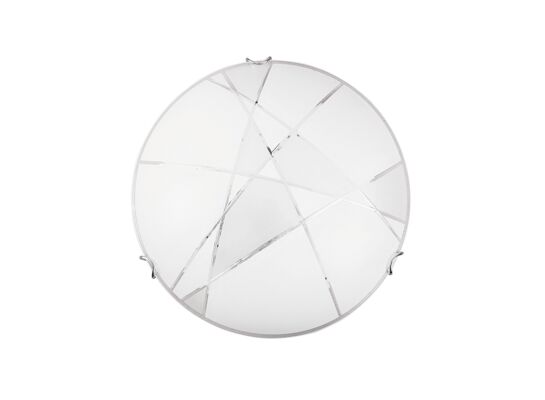 Plafoniera Eterna D40 E27 2x60W transparentny biały