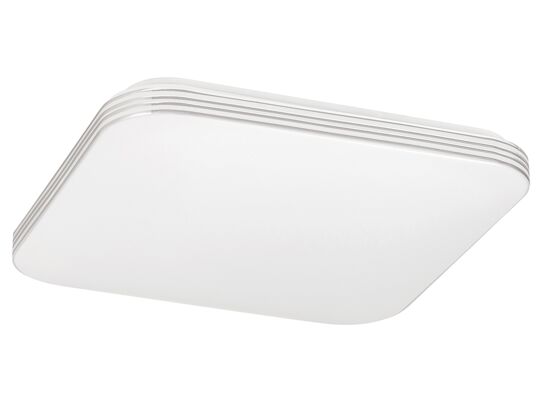 Plafon Oscar kwadratowy LED 18W srebrny