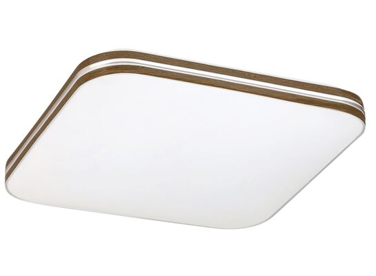 Plafon Oscar kwadratowy LED 18W brąz