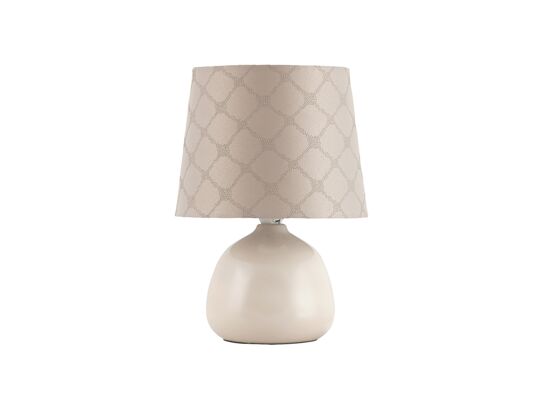 Lampka ceramiczna Ellie E14/40W beige
