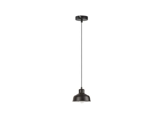 Lampa wisząca Owen E27 60W czarny matowy