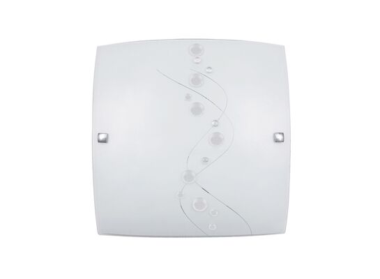 Plafon Ruby E27 1x60W biały wzór
