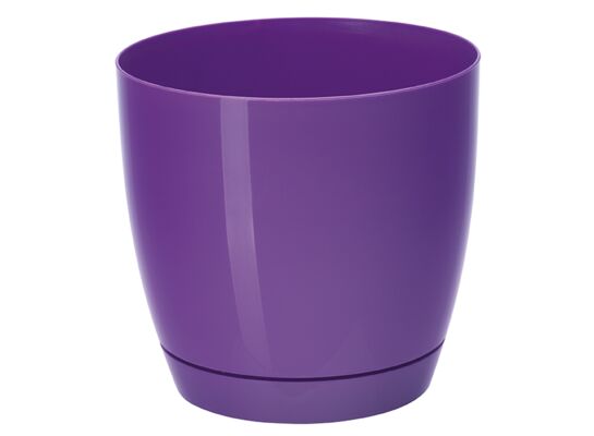 Doniczka TOSCANA 17 cm okrągła fioletowy
