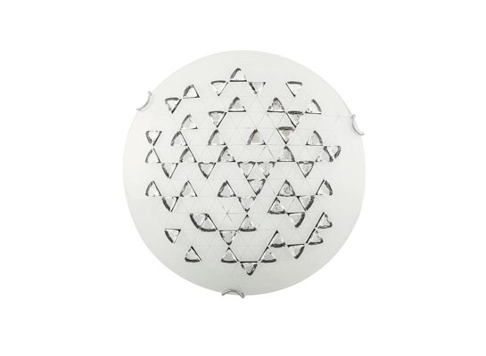 Plafoniera Angie E27 1x60W biały czarny