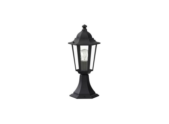 Lampa ogrodowa Velence E27 1x60W czarna