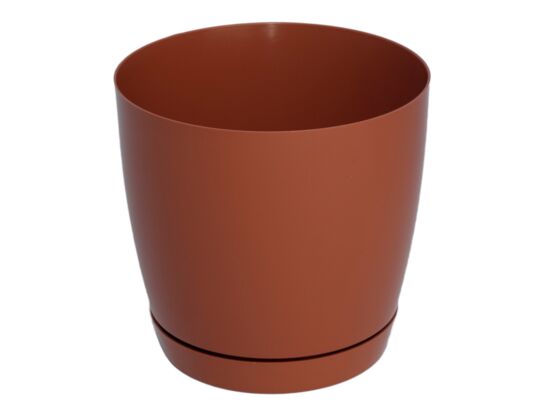 Doniczka TOSCANA 17 cm okrągła terrakota