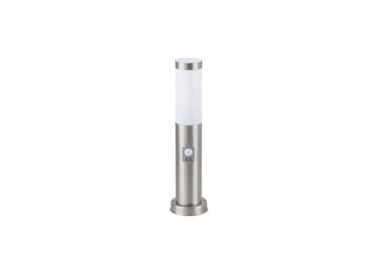 Lampa ogrodowa Inox torch E27 60W 45 cm z czujnikiem