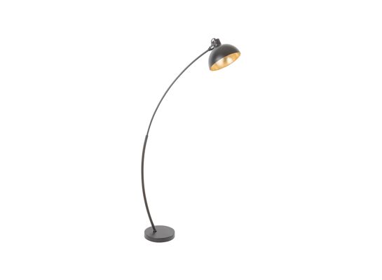 Lampa stojąca OTTO,E-27, 1max 60W, IP20, matowy czarny złota folia