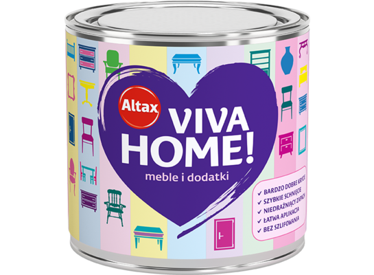 Emalia akrylowa Viva Home 0,25 l morskie fale Altax