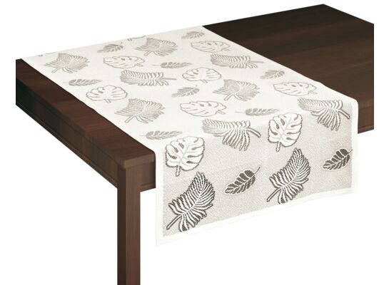 Bieżnik żakardowy prostokątny z przędzą Repreve 120 x 60 cm