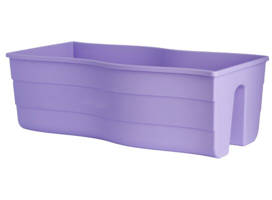 Donica balustradowa FALA 60 cm lila