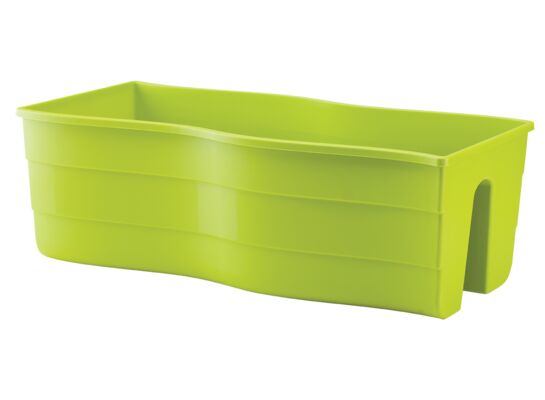 Donica balustradowa FALA 60 cm pistacja
