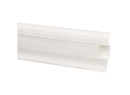 Listwa przypodłogowa PCV Ergo56 402 Dąb Biały 56 x 2500 mm ERGO