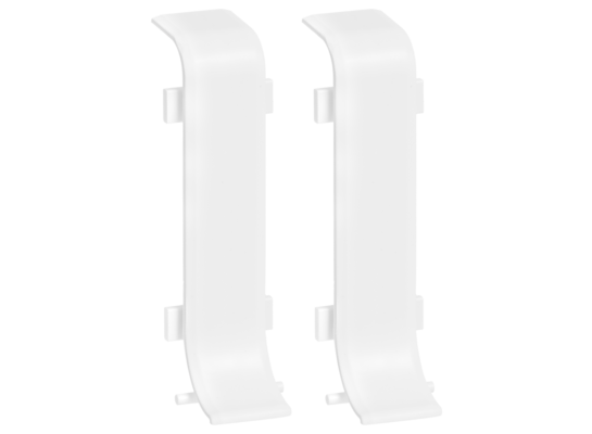 Łącznik PCV Ku050 501 Biała 2 szt. ERGO