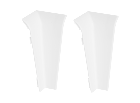 Narożnik wewnętrzny PCV Ergo76 701 Biała 2 szt. ERGO