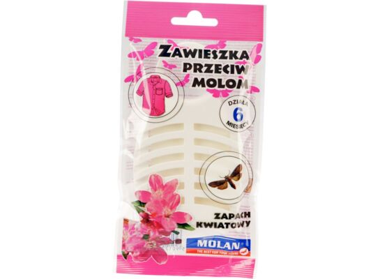 Zawieszka przeciw molom zapach kwiatowy
