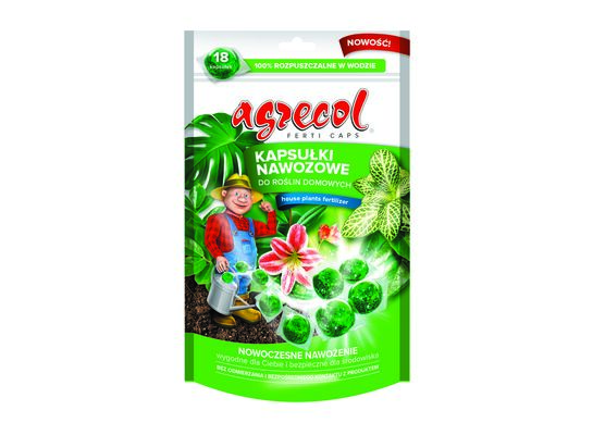 Kapsułki nawozowe do roślin domowych ferti caps Agrecol