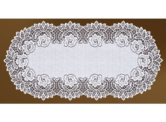 Bieżnik żakardowy owalny 120 x 60 cm