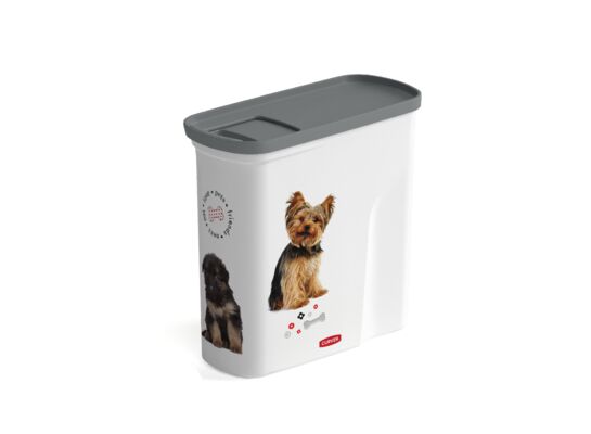 Pojemnik do przechowywania karmy 2 l psy