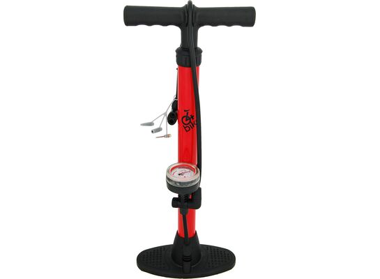 Pompka ręczna DE LUXE z manometrem 4bike