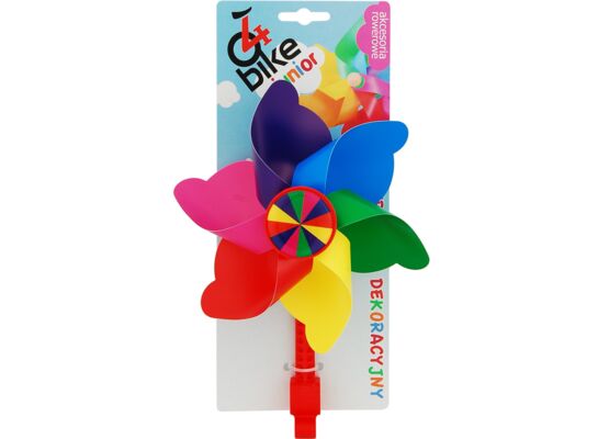 Wiatraczek rowerowy dziecięcy kolorowy 4bike junior