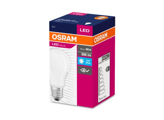 Żarówka LED VALUE CLASSIC A 8,5W/840 dzienna OSRAM