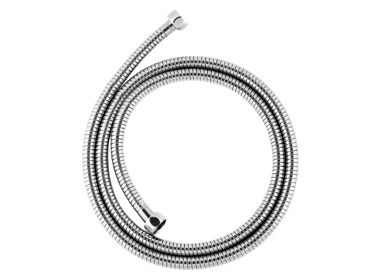 Wąż natryskowy stalowy o podwójnym splocie 150 cm chrom Invena