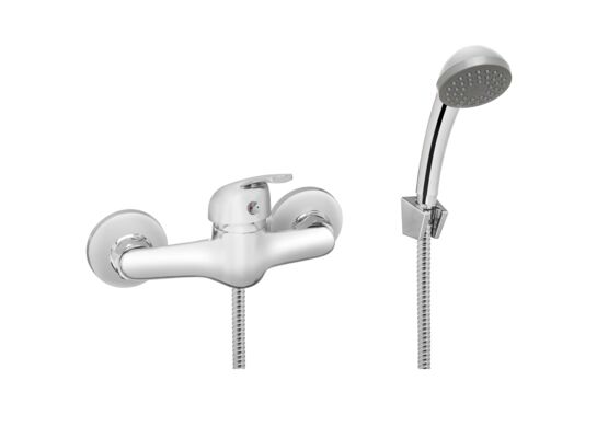 Komplet natryskowy Mitris chrom Invena