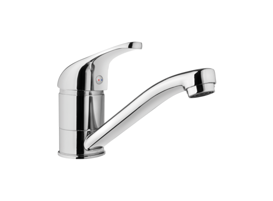 Bateria umywalkowa z ruchomą wylewką Perea chrom Invena