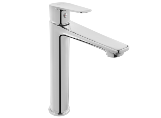 Bateria umywalkowa wysoka Dokos chrom Invena 