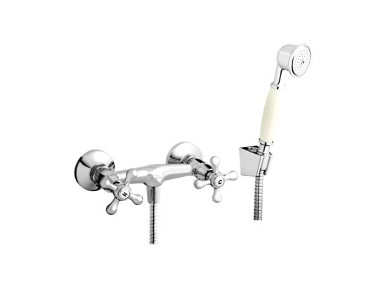 Bateria natryskowa Roma chrom Invena 