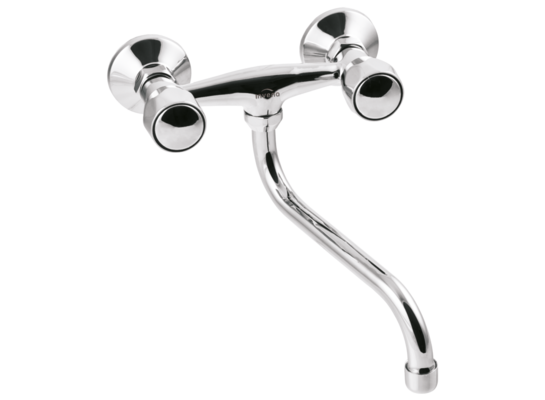 Bateria  umywalkowo-zlewozmywakowa Modena typu S 20 cm chrom Invena