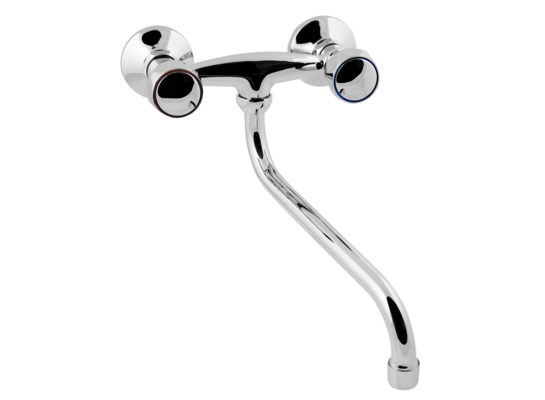 Bateria  umywalkowo-zlewozmywakowa Modena typu S 25 cm chrom Invena