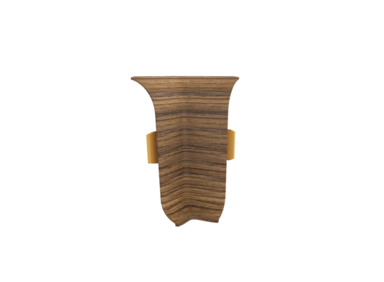 Narożnik wewnętrzny do listwy Izzi 7112 skin dąb burgundzki