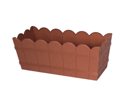 Skrzynka DREWNOPODOBNA 40 terrakota