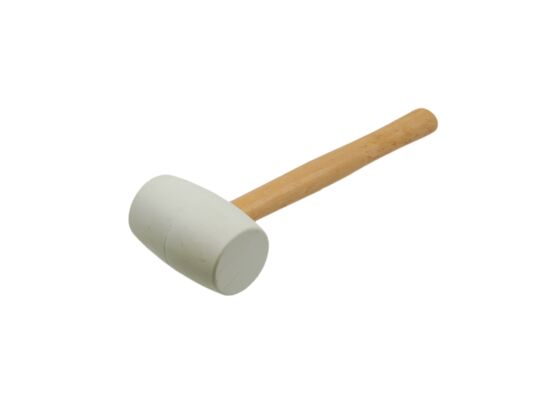 Młotek gumowy biały 65 mm FASTER TOOLS