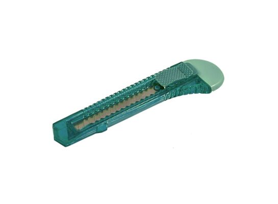 Nóż do tapet 18 mm przezroczysty HIGO