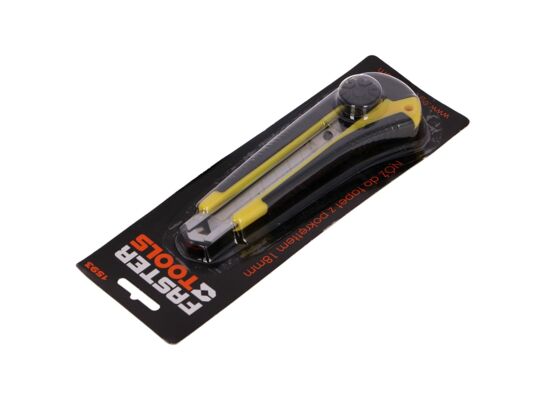 Nóż do tapet 18 mm z pokrętłem FASTER TOOLS