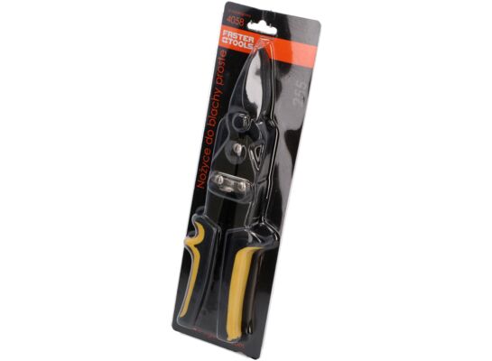 Nożyce do blachy proste 255 mm FASTER TOOLS