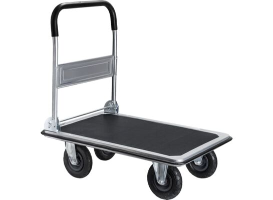 Wózek 4-kołowy pompowane koła udźwig do 350 kg Drel