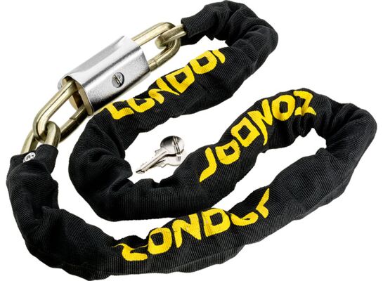 Zapięcie rowerowe łańcuch ze stali manganowej  10 x 1200 mm Drel