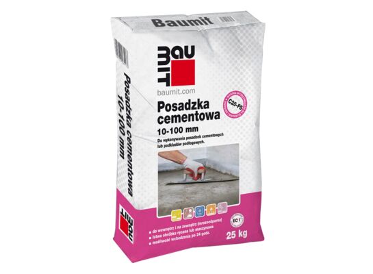 Posadzka cementowa 25 kg 10-100 mm Baumit