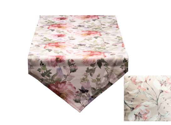 Bieżnik wzór w kwiaty