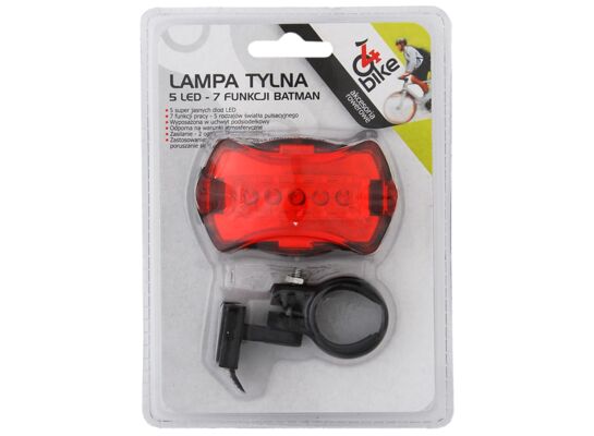 Lampka rowerowa tylna BATMAN 4bike