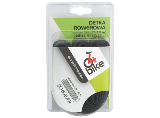 Dętka rowerowa 26x1,75-2,5 AV 4bike