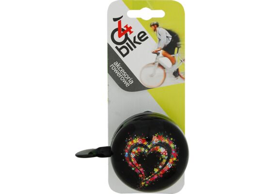 Dzwonek rowerowy gong SERCE 4bike