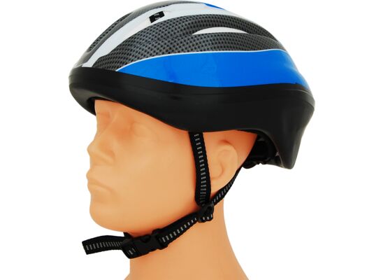 Kask rowerowy niebieski carbon (rozmiar L) 4bike