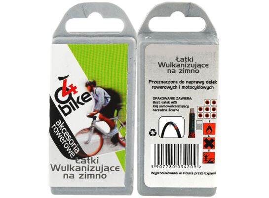 Łatki wulkanizacyjne na zimno 4bike